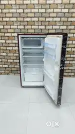 Haier 175 litres black marble design small size refrigerator