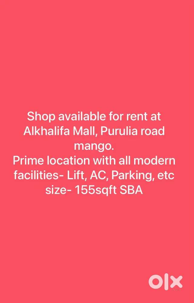 Shop for rent