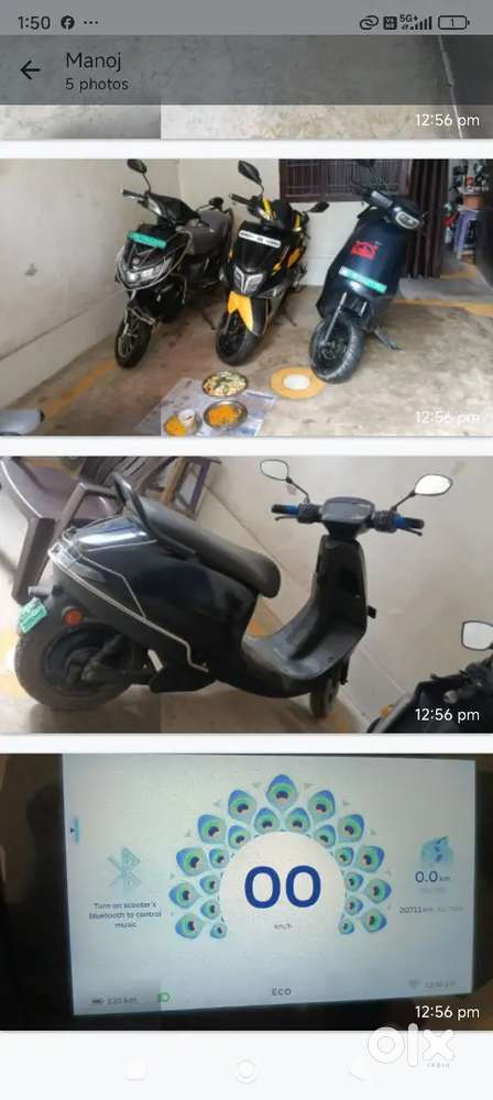Good running condition single chage mai 125km key Less