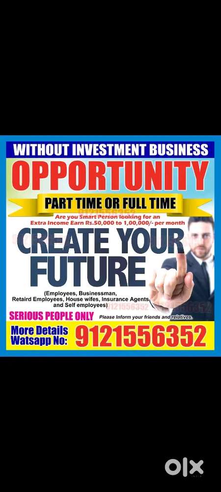 We want real estate agents, to sell plots