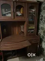 Book shelf cum computer table and almirah