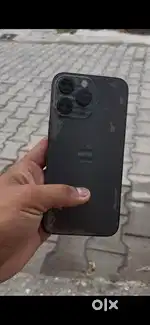 Iphone 14 pro max black color 128gb