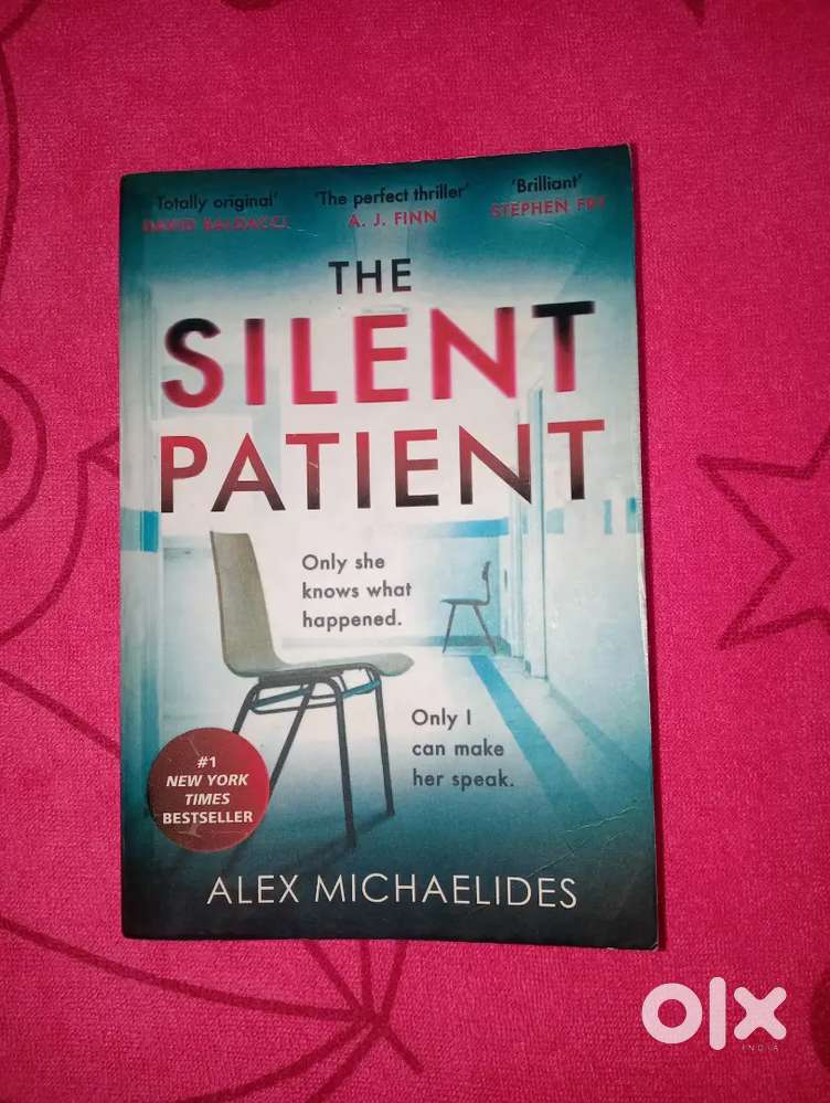 Fiction Novel, The Silent Patient.