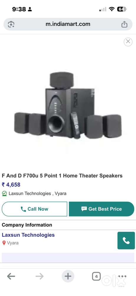 F&D F700 5.1 multimedia speaker
