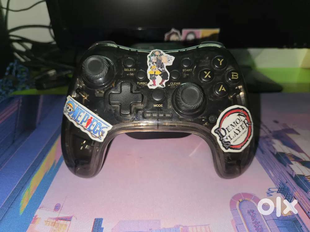 Ambrane transparent RGB gaming controller
