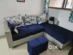 4 seater L shaped sofa