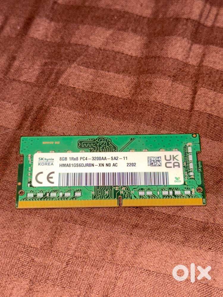 SKhynix 8GB (1Rx8) DDR4 3200MHz LAPTOP RAM