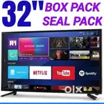 Available 32 SMART ( android ) LEDTV 3YR WARRANTY WITH BILL SEAL PACK