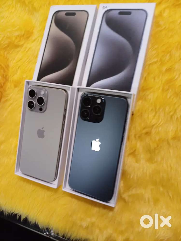 IPHONE 15PROMAX 256gb Refurbished Models Warranty BILL BOX AVAILABLE