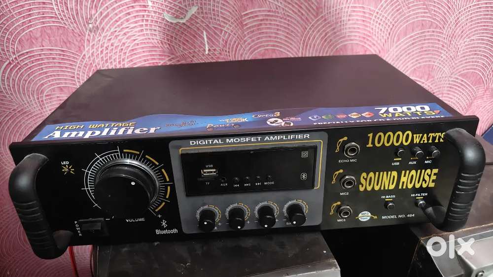 High wattage amplifier /speakers high