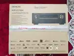 Denon Amplifier - AVR-X1700H - 7.2 Ch. 145W 8k AV Receiver (Unboxed)