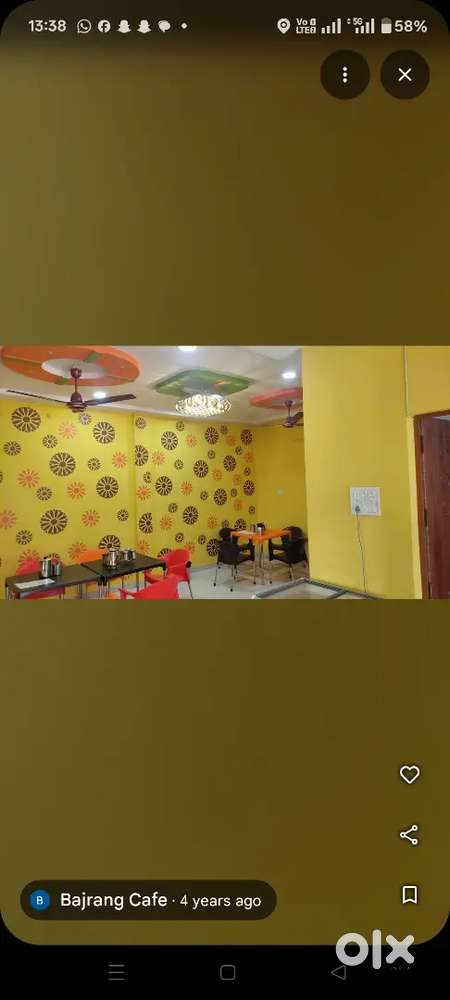 Bajrang cafe for sale