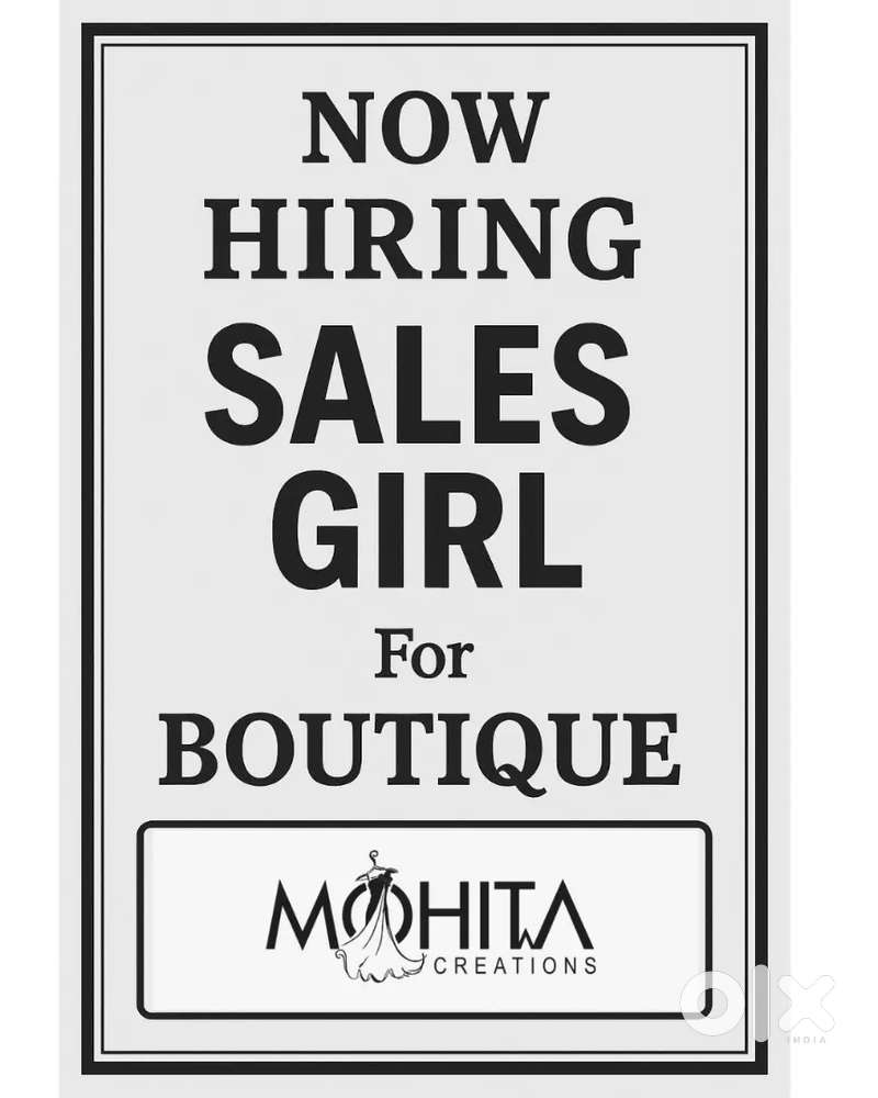 Sales Executive (For Girls)