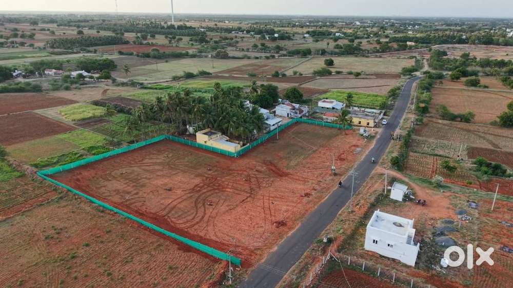 main road  dtcp land @ lanthakottai