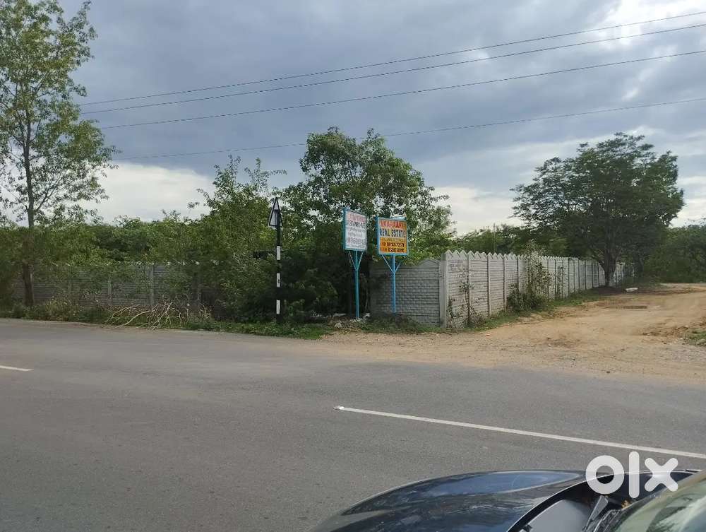 Commercial open plot on Nagaram Mansanpalli Main road