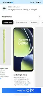 One plus  nord ce  3 8+128 5g