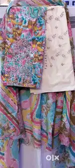 RESHAM WORK LUCKNOWI DESIGNER SUITS