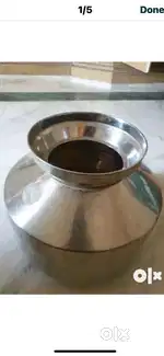 Steal matka  10 litre