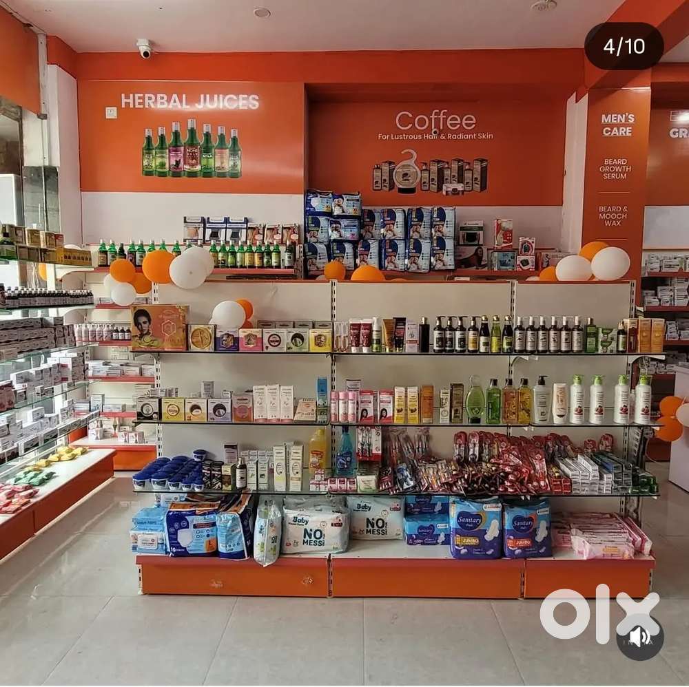 1500, 1000, 400, 200 sqft shop or office area with parking
