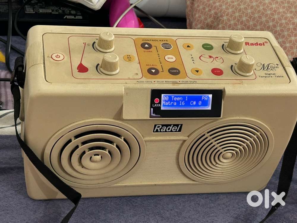 Radel electronic tanpura and tabla