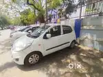 i10 white colour pure petrol in Good condition