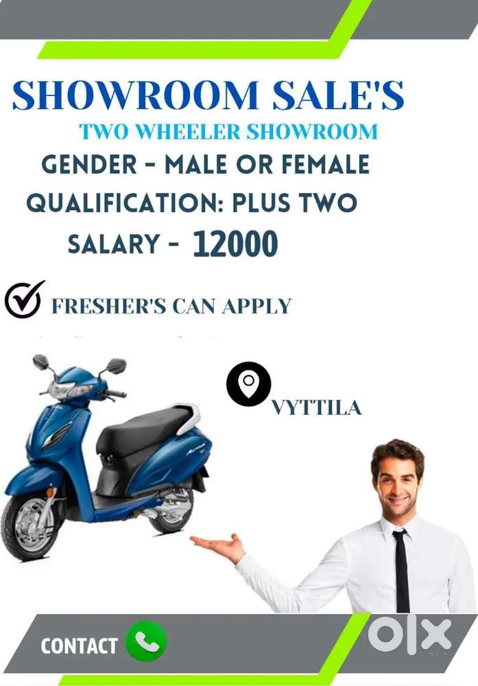 SHOWROOM SALES VACANCYY