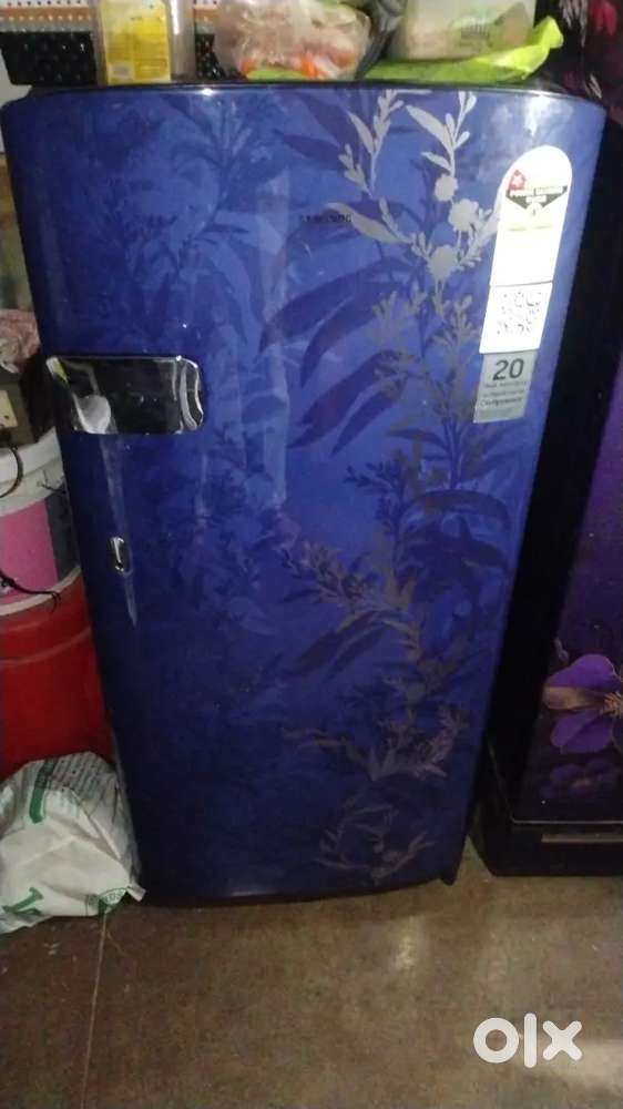 Samsung 183L Refrigerator Mystic Blue with 7 month warranty