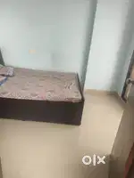 Bed with storage and mattress