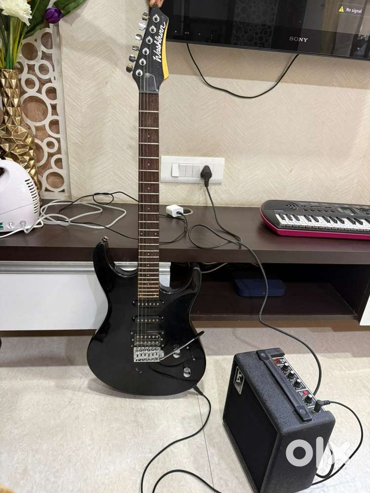 Electronic guitar - glitzy