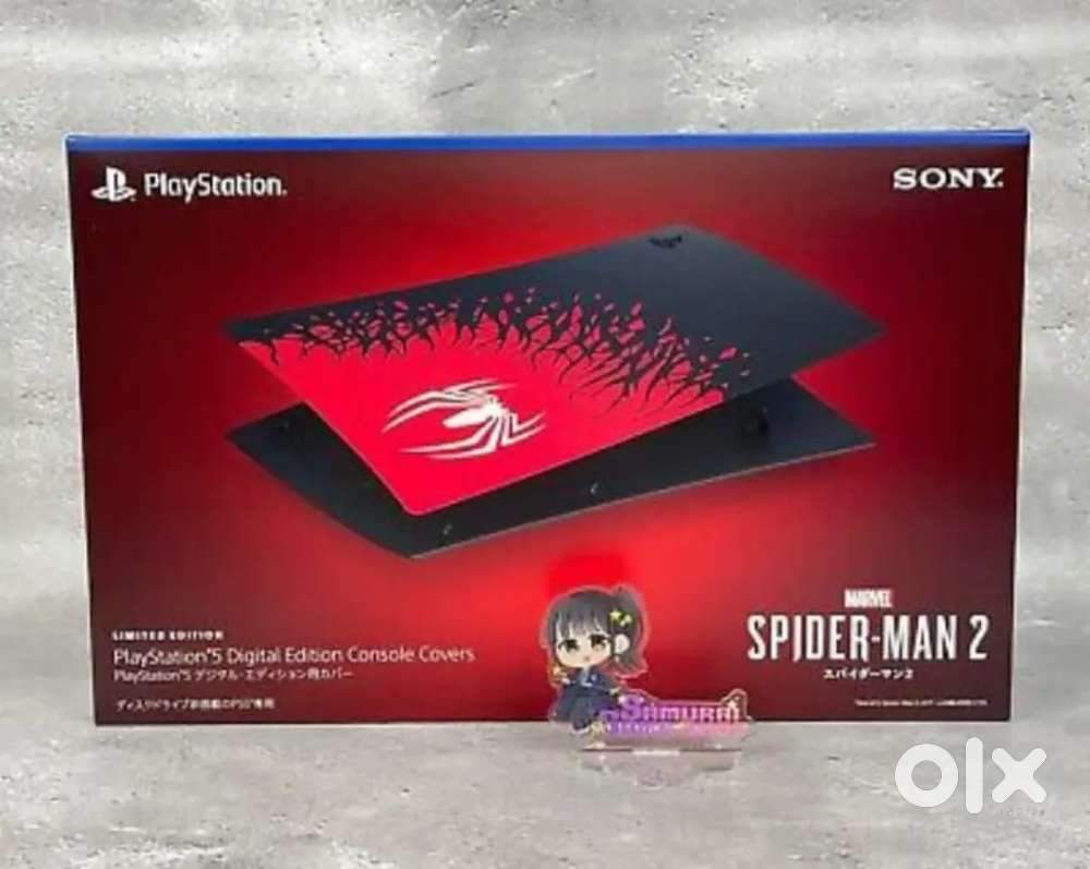 PS5 Digital with Dualsense Edge Pro Controller and Sony Marvel Spider
