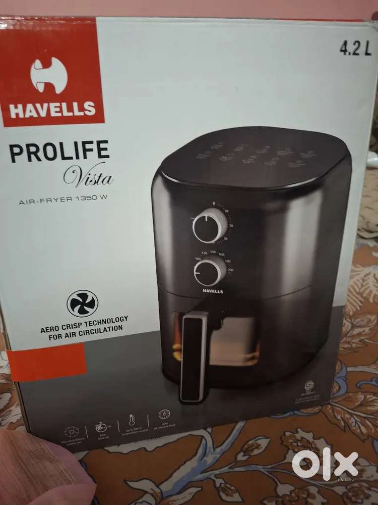 Air fryer  HAVELLS   4 .2 ltr