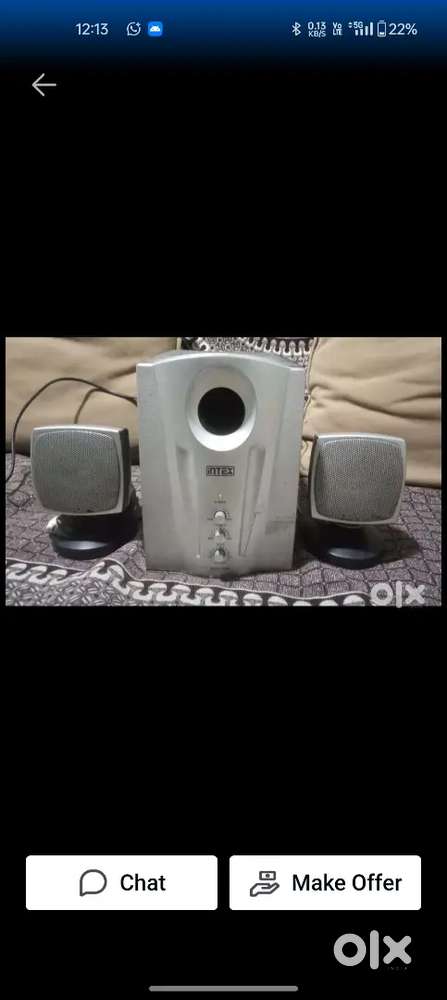 Home theatre Intex 2.1