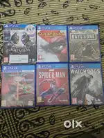 PreOwned PS4 GAMES - Batman,Days Gone, Spider-Man,Tekken7,God of war3