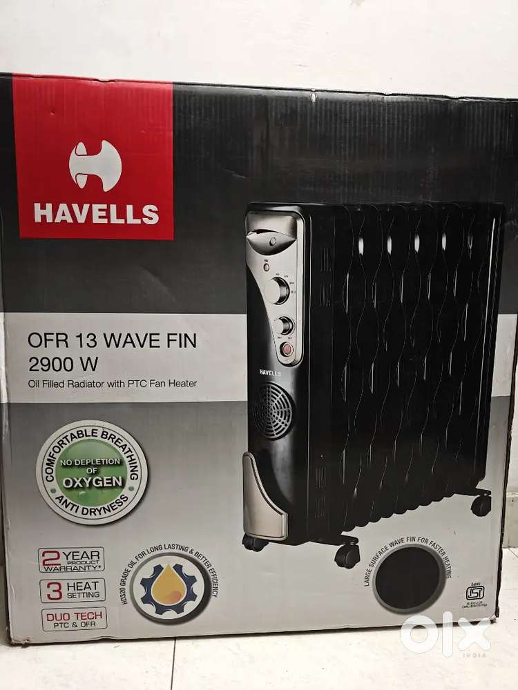Havells OFR 13 Fin - Fully New
