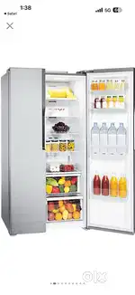 Samsung 591 L side by side refrigerator