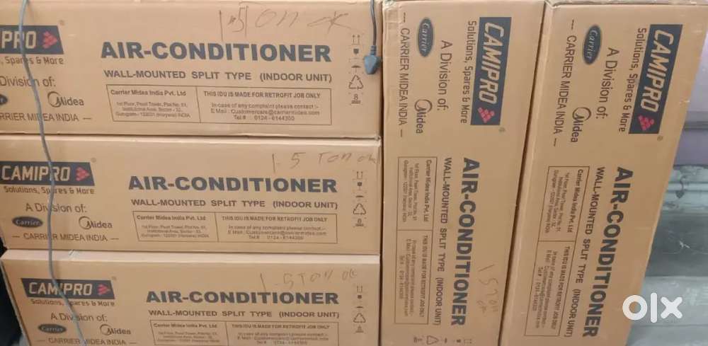 Indoor new outdoor seconds acs available 6 month warrenty provided