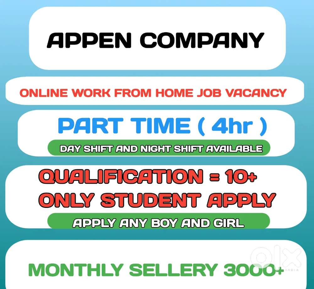 Work From Home Online Job Data Entry D13