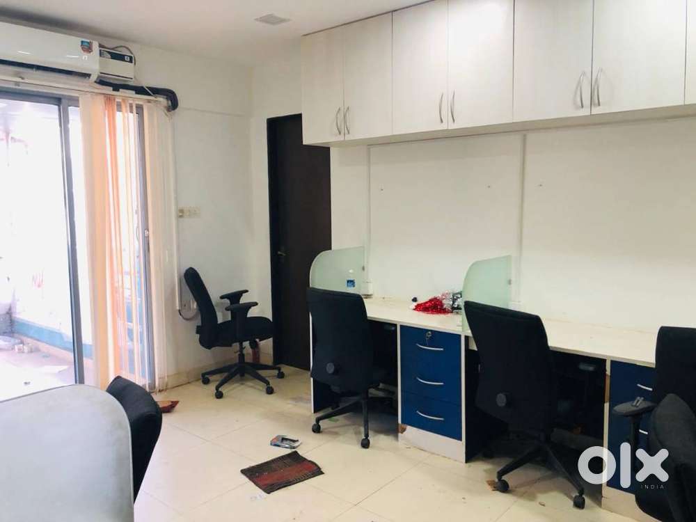 1200sq.ft furnished office on rent in 4th lane rajarampuri  kolhapur