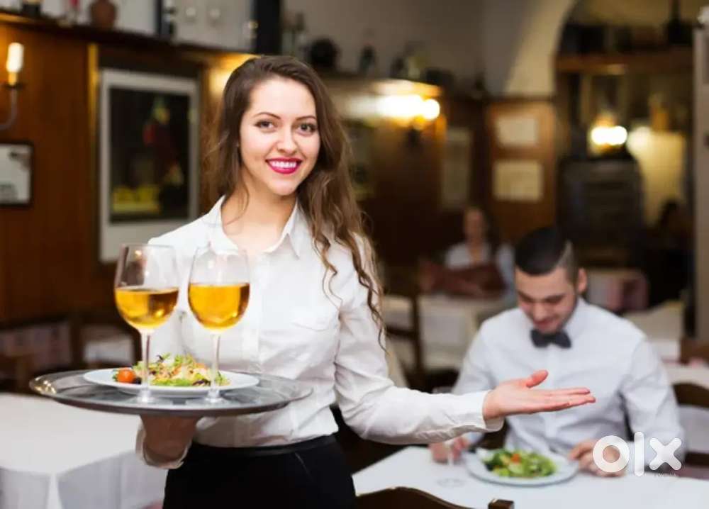 female waiter