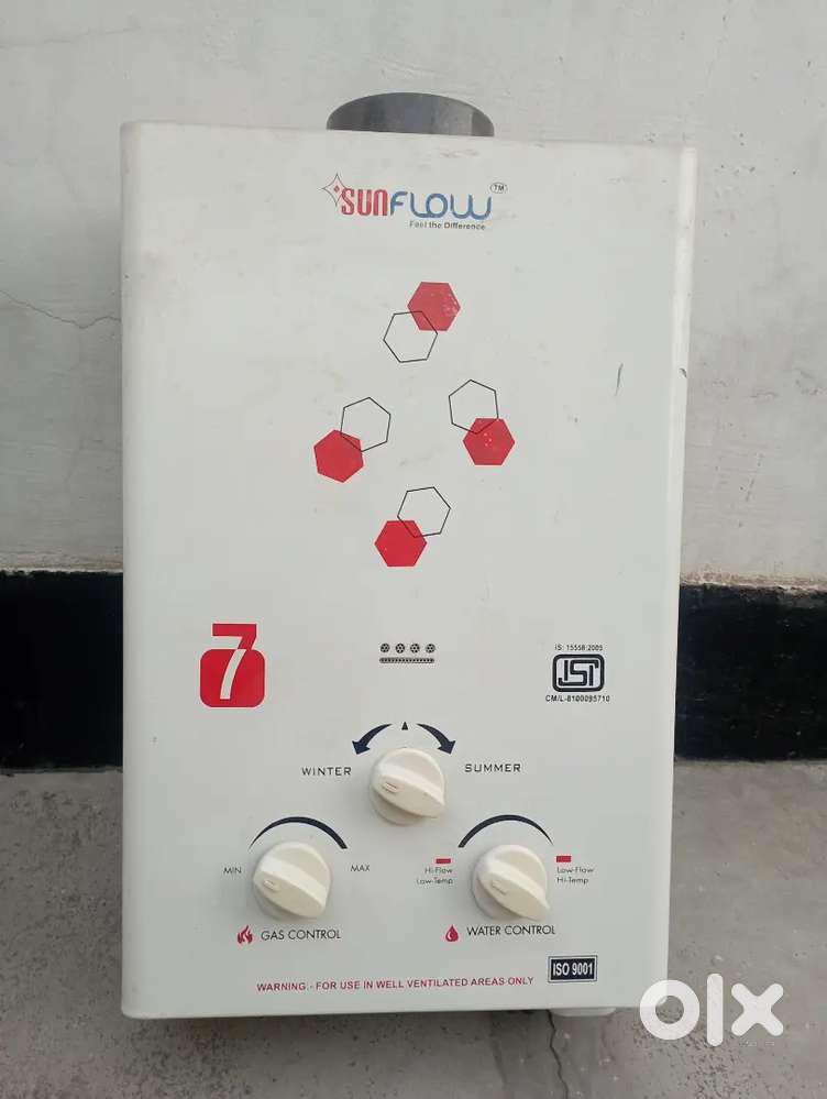 This is a gyser and this is very good  condition and only service