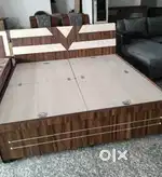 Today price New Double bed with 7200/- Emi available