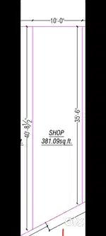 Khali Shop land available for sale sinhasan ka Raste pr