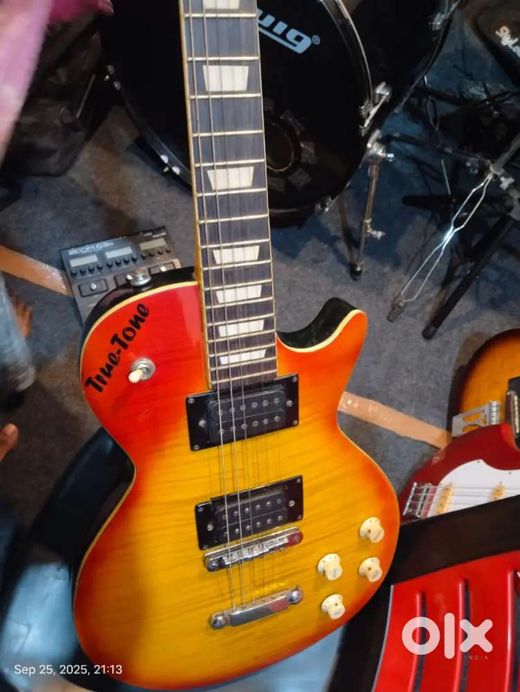 True tone's electri guitar with humbucker pickups