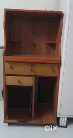 Computer trolley (wooden)