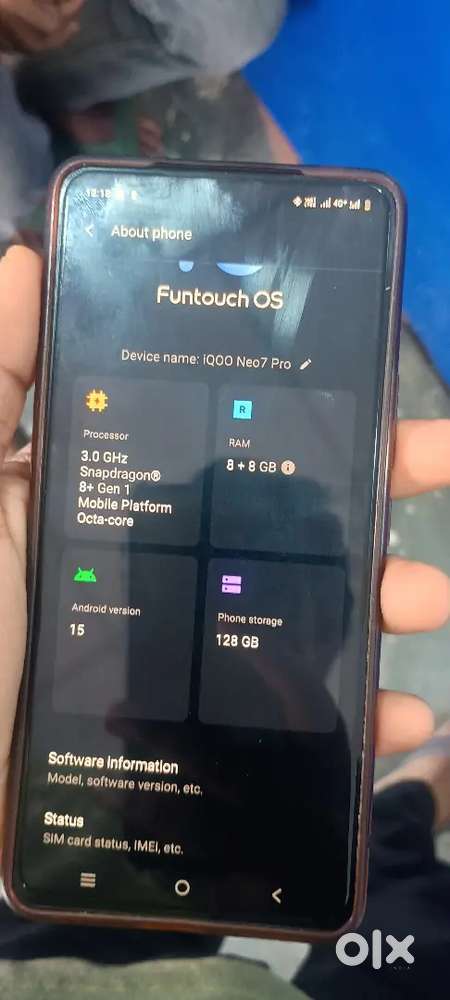 iQOO neo 7 pro 5g