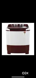 100% new and unused Lg semiautomatic washing machine