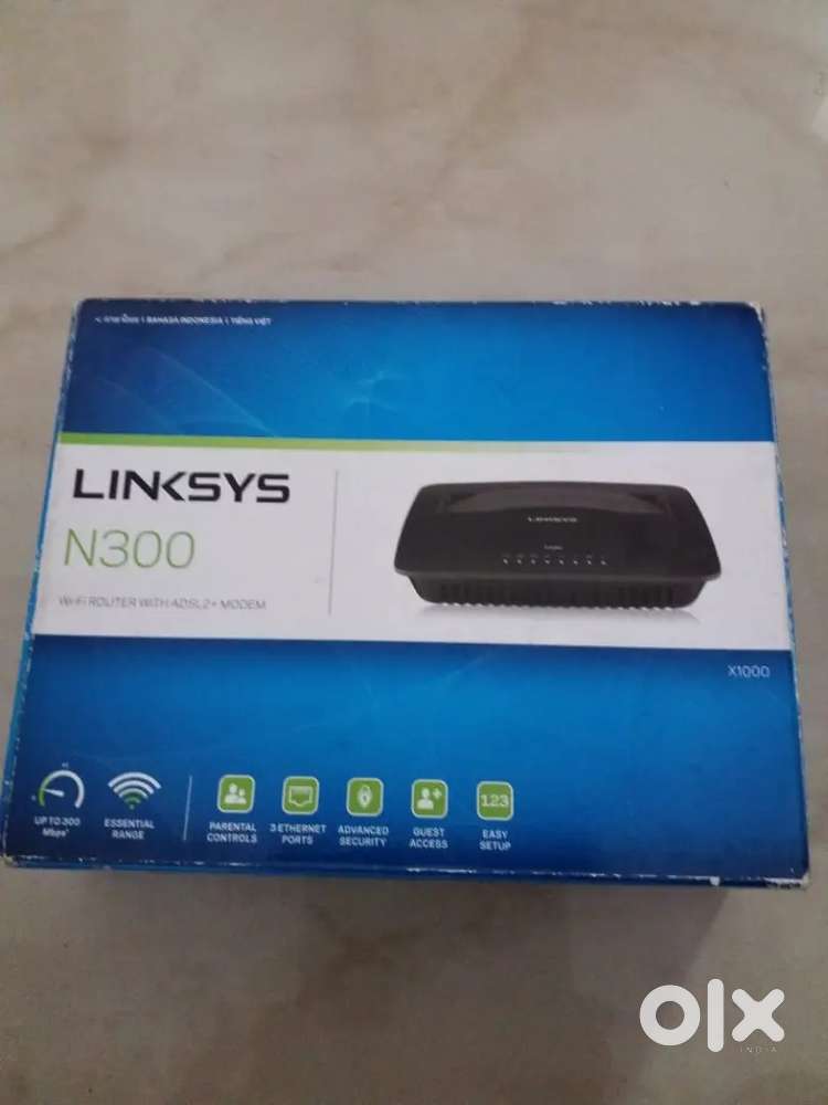 Link sys wi fi router 300 mbps