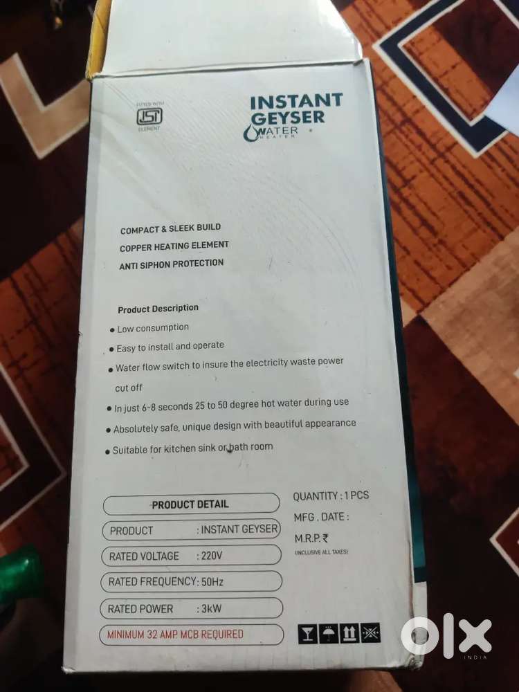 Water tap heater