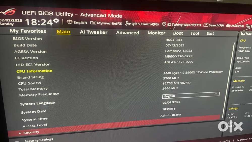 Ryzen 9 Gaming pc with display 32inch