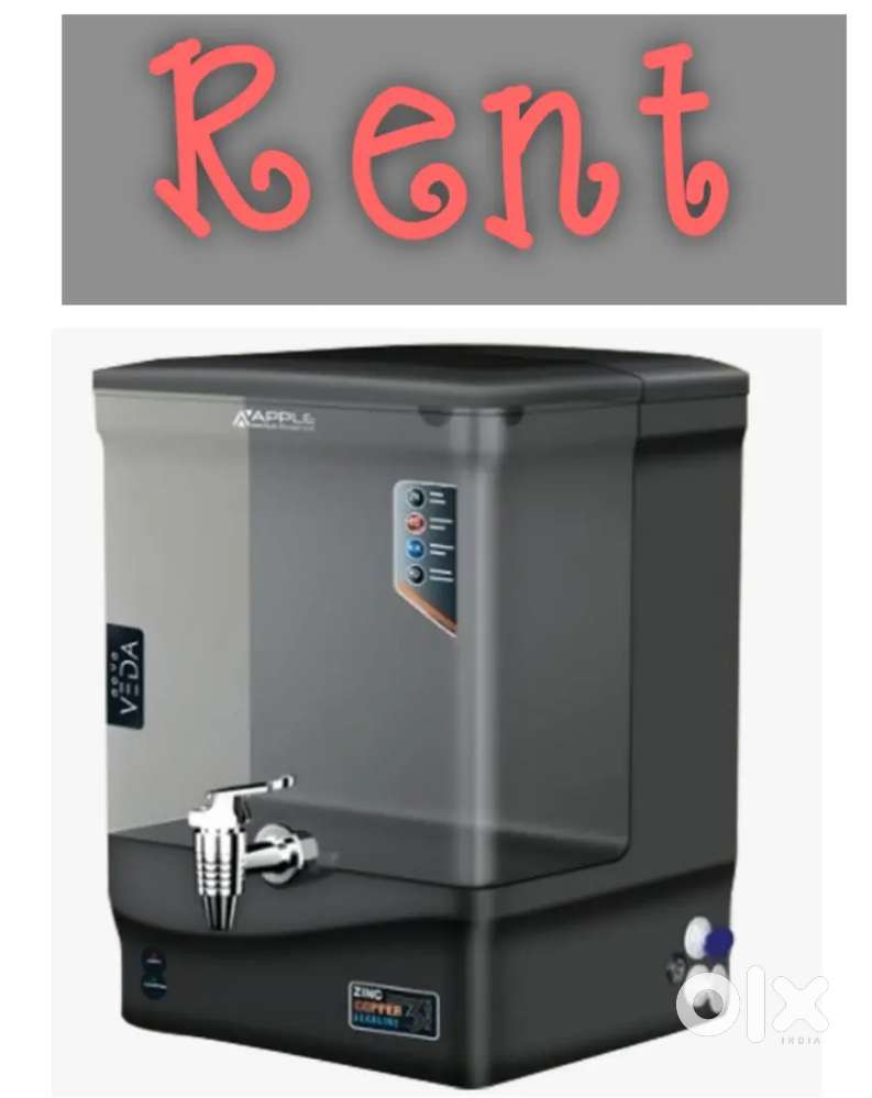 Ro water purifier available on rent